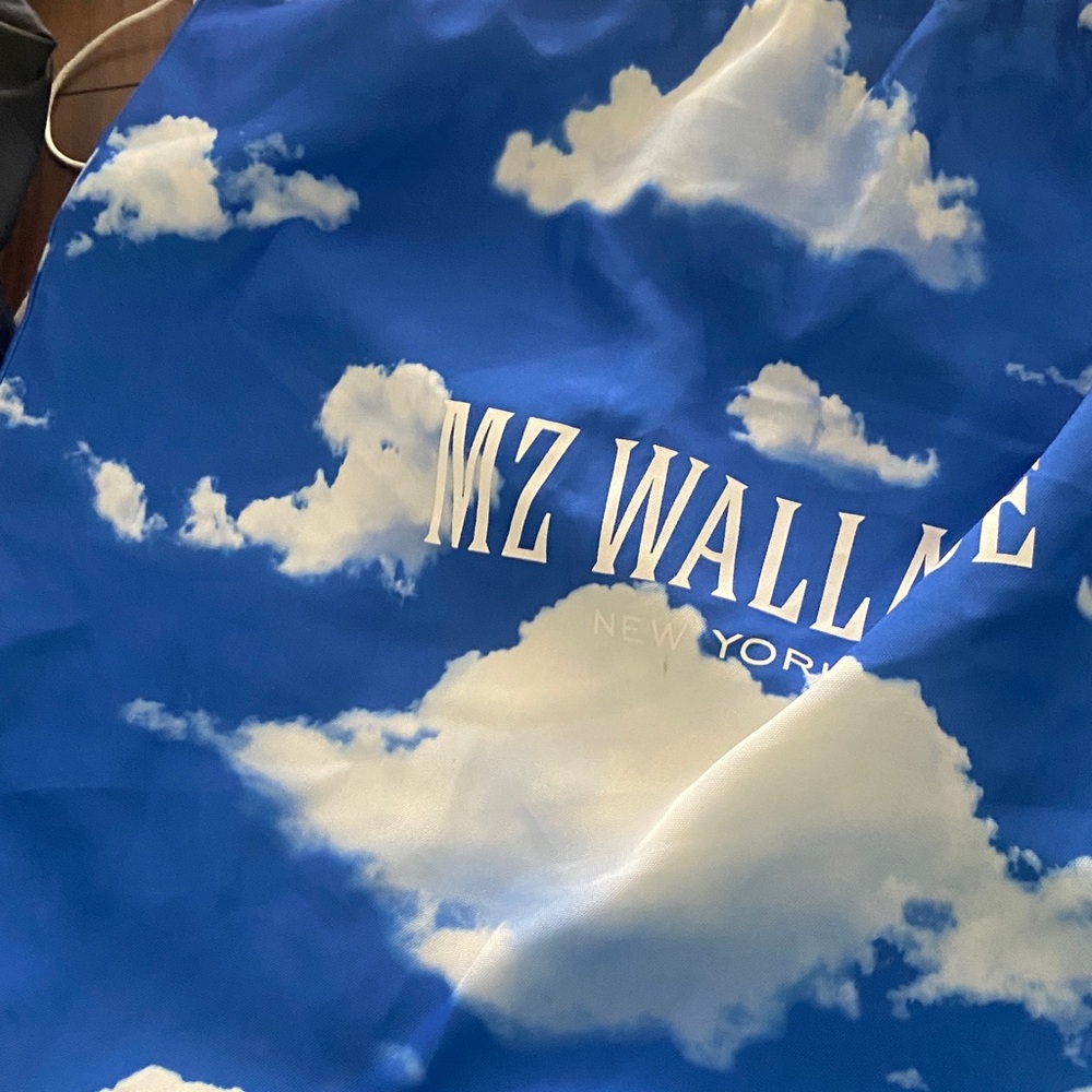 MZ Wallace soho Navy Camouflage Tote - Picture 10 of 11